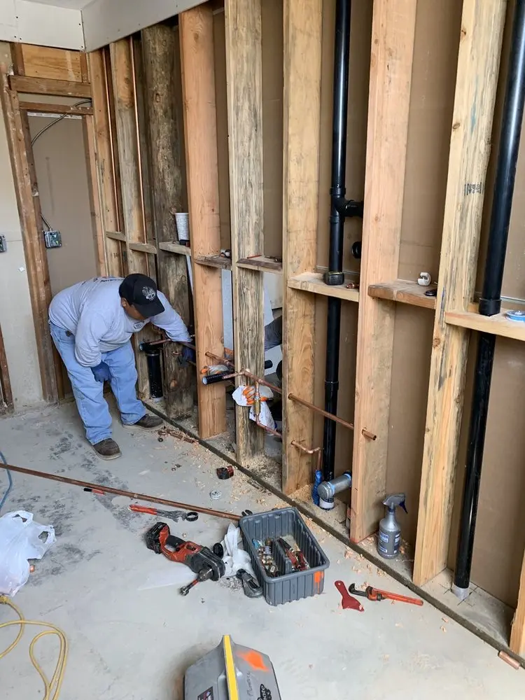Commercial rough-in plumbing for Commercial Plumbing in Glen Echo Heights
